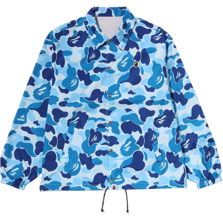 A BATHING APE FW26 ABC CAMO Series American Trendy Hem Drawstring Camo Reversible Coach Long Sleeve Jacket Unisex