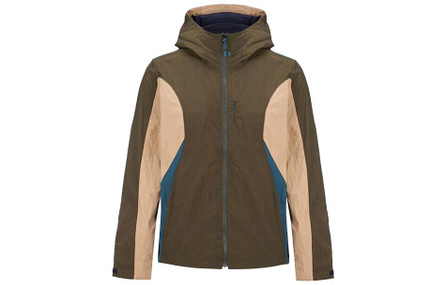Paul Smith Hooded Zipper Casual Windproof Warm Jacket Men's Dark Green