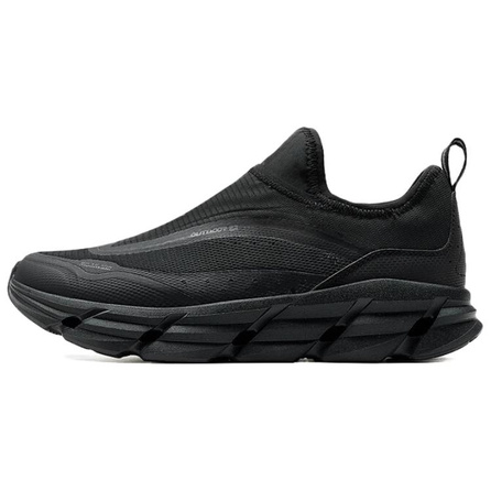 Xtep Dad Shoes Versatile Comfort Anti-Slip Wear-Resistant Cushioning Low-Top Casual Shoes Men's Black