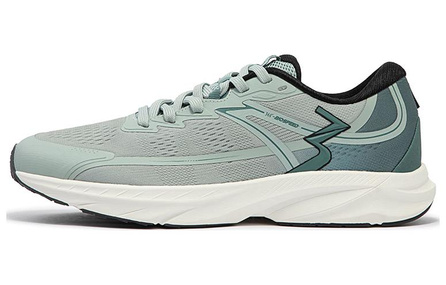 361° QUIKFLAME 1 Abrasion Resistant Breathable Low Top Casual Running Shoes Men's Green Black