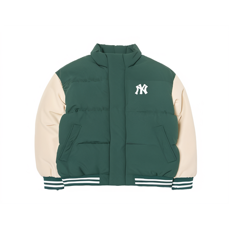 MLB New York Yankees Down Jacket Unisex Dark Green