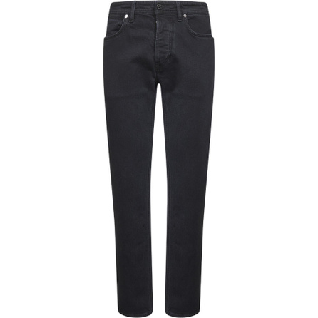 STONE ISLAND Solid Color Pocket Straight Leg Jeans Men's