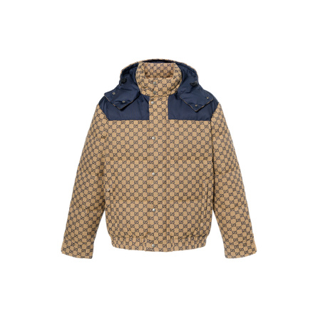 GUCCI FW24 Down Jacket Men's Brown