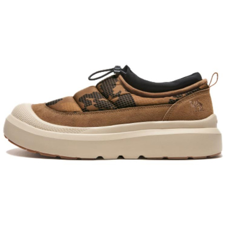 CAMEL Fleece-Lined Thickened Thick Sole Heightening Soft Elastic Anti-Collision Slip-Resistant Wear-Resistant Warm Casual Shoes Men's