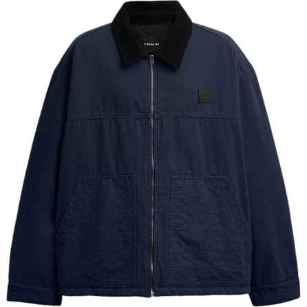 COACH FW25 Cotton Zipper Quilted Long Sleeve Padded Jacket Men's