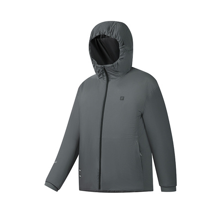 FILA Fitness Minimalist Sport Training Casual Comfortable Hooded Warm Loose Long Sleeve Puffer Jacket Men's