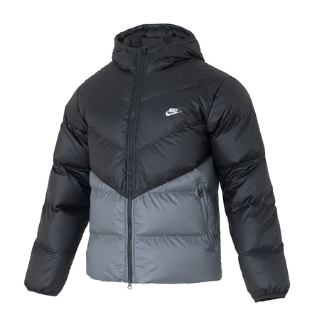 Nike WINDRUNNER Therma Fit Outdoor Warm Water-Resistant Hooded Zip-Up Puffer Down Jacket Men's