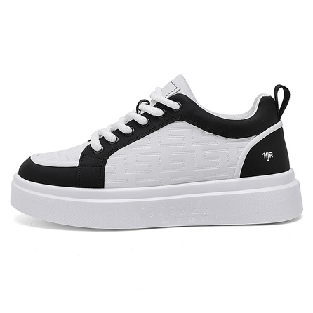 Nanjiren Trendy Casual Thick Sole Low-Top Sneakers Men's