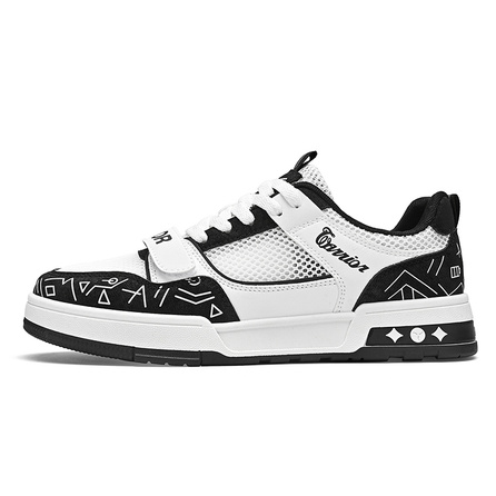 WARRIOR Skateboard Shoes Men Low-Top