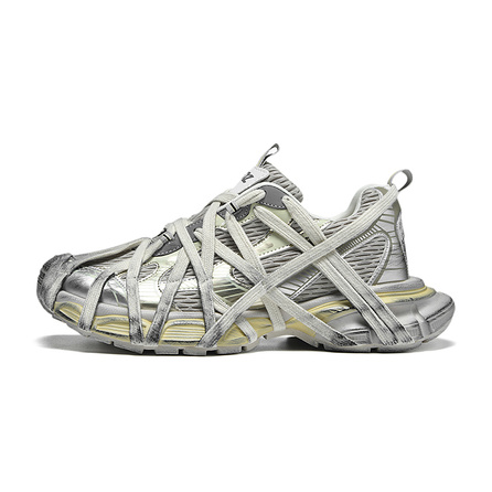 OUBT Retro Lace-Up Design Chunky Sneakers Unisex