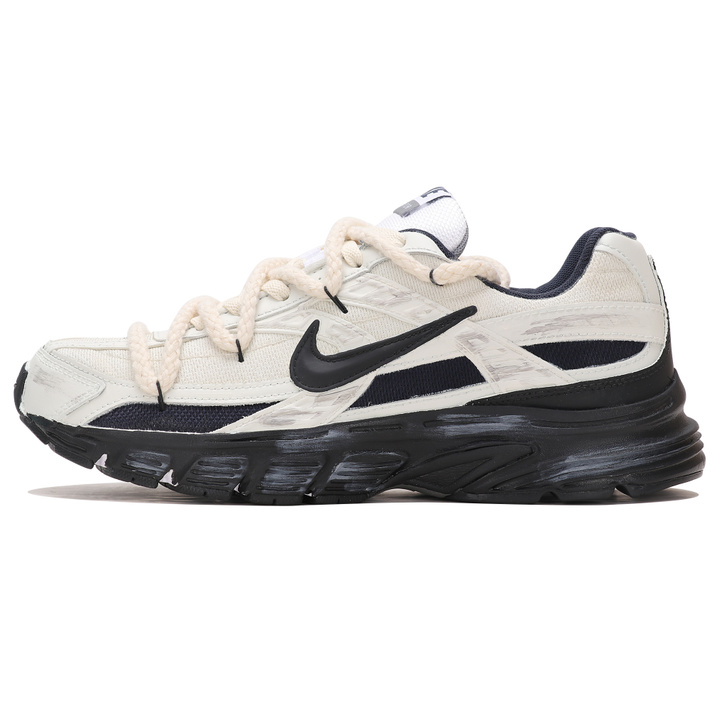 Custom SneakersNike Initiator Ink Shadow White Horse Splatter Ink Vintage Distressed Workwear Functional Vibe Style Trendy Sports Low-Top Running Shoes Men's Beige Black