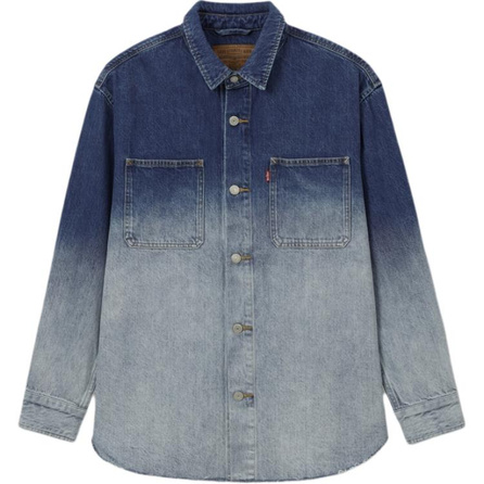 Levis Denim Drifter Series Denim Jackets Men Blue Gradient