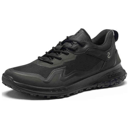 ECCO Outdoor Series Minimalist Comfortable Fashion Low-Top Hiking Shoes Men's Black