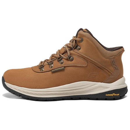 Skechers SKECHERS MENS USA Fabric Synthetic Leather Comfort Versatile Ankle Boots Men's Yellow