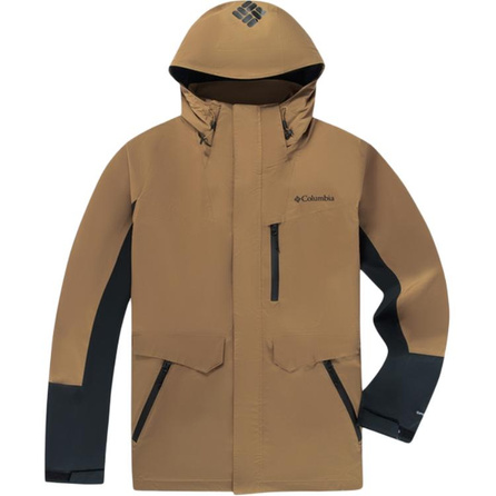 Columbia SOUTH GATE 2 Water-Resistant Windproof Warm Heat Reflective Windbreaker Jacket Men's Brown