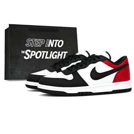 [Custom Sneakers] Nike Big Gift Bag Style Summer Autumn OOTD Classic Vintage Premium Niche Boyfriend American Street Culture Autumn Vibe Anti-Slip Wear-Resistant Breathable Height Increasing Skate Shoes Unisex