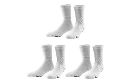 UZIS Cloud 2.0PRO Series Professional Basketball Elite Performance Thick Terry Sole Training Athletic Long Socks High Socks 3-Pack