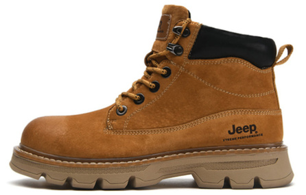Jeep Short Yellow Martin Boots Platform Men's