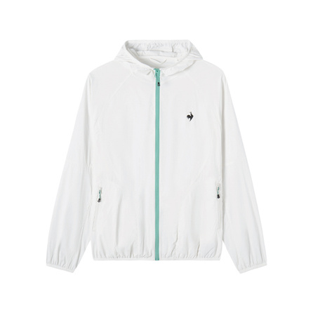le coq sportif Cycling Series Hooded Zip-Up Long Sleeve Jacket Coat Unisex