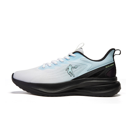 Qiaodan Trendy Comfortable Cushioning Breathable Lightweight Low-Top Casual Running Shoes Men's Qiaodan Day Sky Blue
