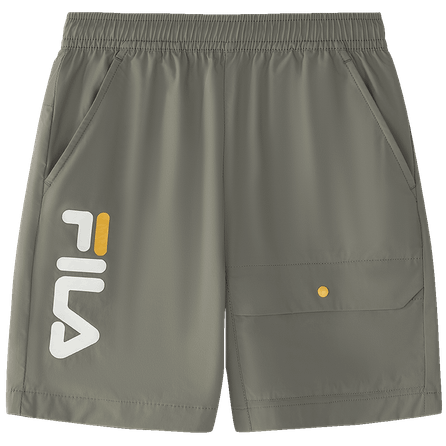 FILA KIDS Versatile Trendy Stylish Personality Shorts Toddler/Child Tidal Gray