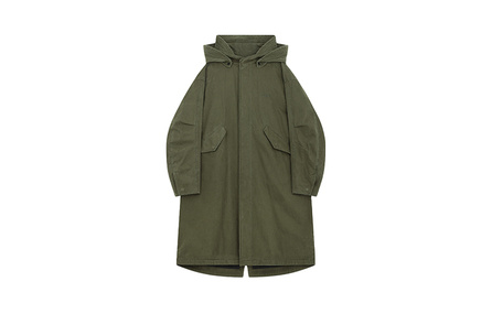 WE11DONE Coats Unisex Khaki