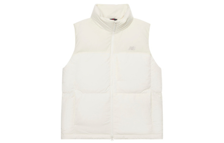 New Balance Leisure Lifestyle Series FW24 Goose Down Vest Unisex White