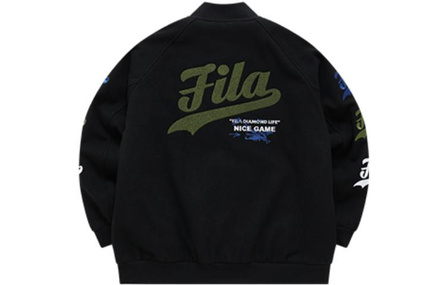 FILA FUSION Baseball Jerseys Men Black