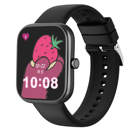 Disney 16042 Smart Watch Bluetooth Connection - Lotso Strawberry Bear Series Couple Version Call Function Custom Dial Sports Mode Student Versatile Long Battery Life Heart Rate Monitor HD Large Screen