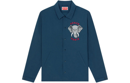 KENZO Jackets Coats Men's Midnight Blue