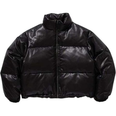 beams FW25 Loose Comfortable Short Leather Down Jacket Men's