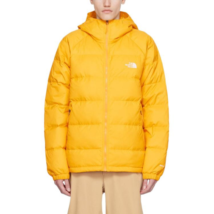 THE NORTH FACE Hydrenalite Hooded Zipper Fashion Down-Insulated Jacket Men's Yellow
