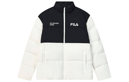 FILA Down Jacket Winter Unisex Standard White