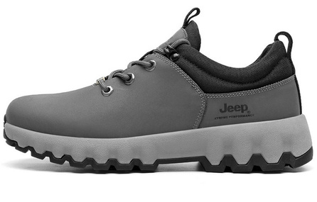 Jeep Outdoor Shoes Men Low-Top Gray