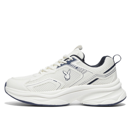 Playboy Trendy Versatile Breathable Thick Sole Sports Casual Young Campus Style Dad Shoes Men's