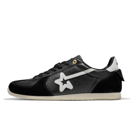 RIPSTAR Star Toast Thin Sole Derby Arch Support Classic Retro Versatile Couple High-Value American Style Cushioning Wear-Resistant Lightweight Breathable Anti-Slip Low-Top Skate Shoes Unisex
