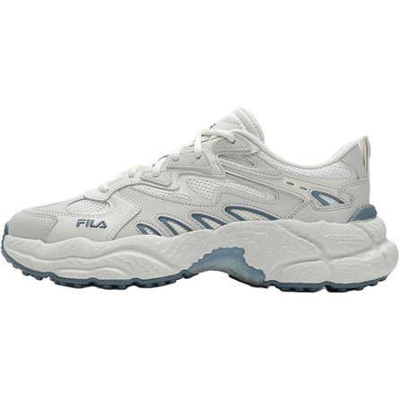 FILA Fern Sneakers Abrasion Resistant Low top Chunky Sneakers Men's Gray Blue