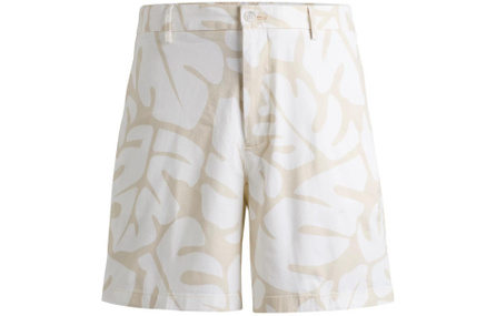HUGO BOSS Karlos Floral-print Chino Shorts