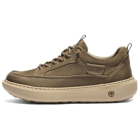 BELLE Simple Comfortable Fashion Versatile Commute Trendy Texture Elegant Daily Height-Increasing Slimming Low-Top Casual Shoes Men's