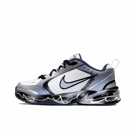 【Custom Sneakers】 Nike Air Monarch 4 'Vast Starry Sky' Retro Classic Non-Slip Durable Height-Increasing Low-Top Dad Shoes Unisex Grey