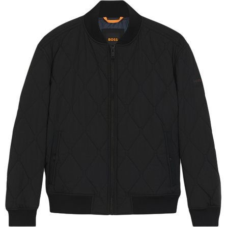 HUGO BOSS Quilted Zip-Up Long Sleeve Puffer Jacket Men's