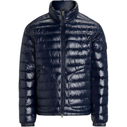Polo Ralph Lauren Zipper Stand Collar Long Sleeve Quilted Down Jacket Men's
