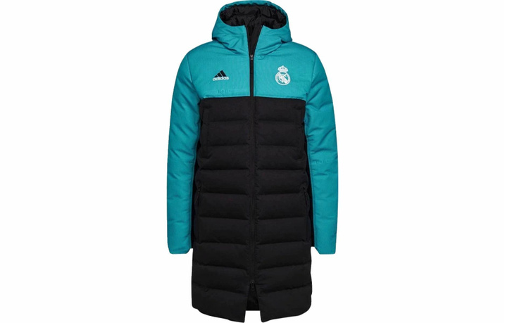 adidas Casual Sport Hooded Long Sleeve Down Jacket Men's Black