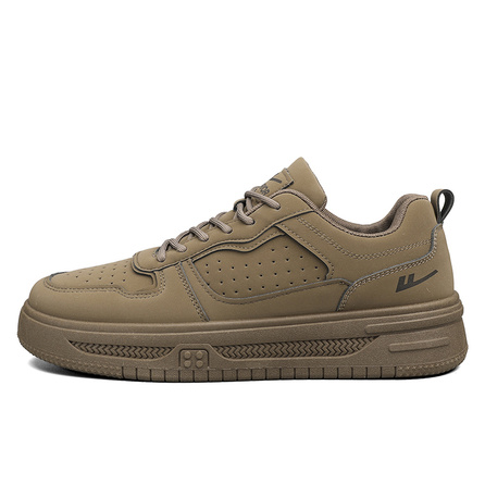 WARRIOR Skateboard Shoes Men Low-Top Black