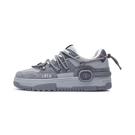 Champion Skateboard Shoes Men Low-Top Autumn Moon Gray/Smoke Gray