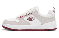 Dickies Fashion Comfortable Classic Versatile Thick Sole Wear-Resistant Casual American Trendy Sports Low-Top Skate Shoes Men's Светло-серый белый красный