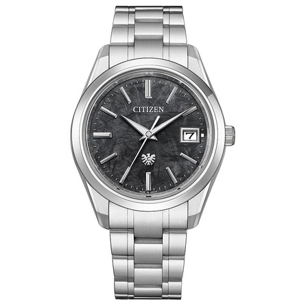CITIZEN 100m Waterproof Eco-Drive Quartz Movement Japanese Korean Watch 38.3mm Men's Black Dial