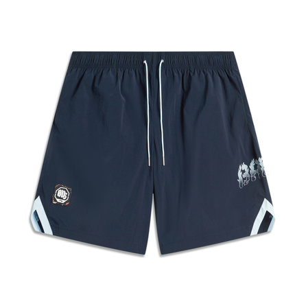 LiNing Badfive Casual Shorts Men's Dark Marine Blue