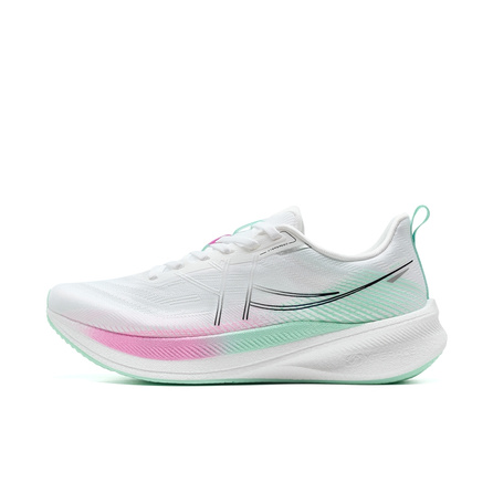 Xtep 360X 2.0 LITE Comfort Fashion Shock Absorption Anti-Slip Wear-Resistant Lightweight Rebound Low-Top XTEP ACE Technology Training Long Distance Running Shoes Men's White Pink Green
