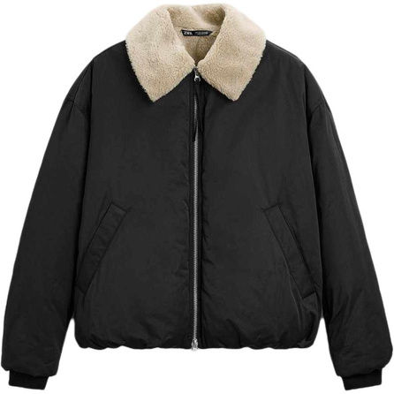 ZARA Jackets Men Black